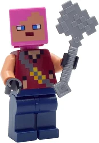 LEGO Minecraft: Adventurer with Drowned & Axolotl | 6+ | Authentic LEGO Figure for Kids thumbnail 3