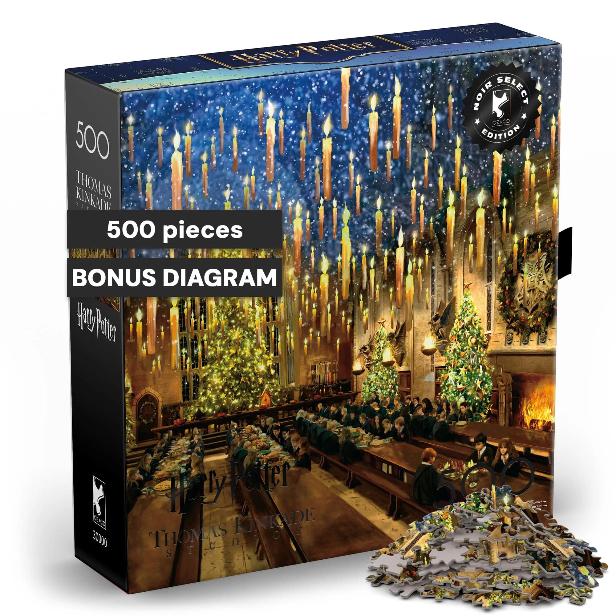Buffalo Games Harry Potter The Great Hall 500 Piece Puzzle | Adult Collectible — Multicolor