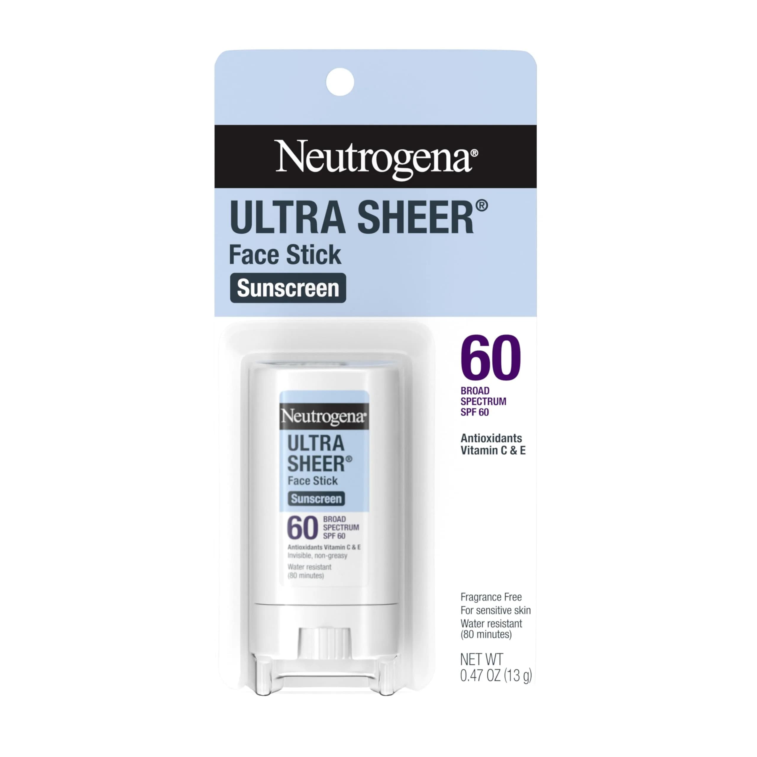 Neutrogena Ultra Sheer Dry-Touch Sunscreen Lotion SPF 70, 0.47 Ounce (Pack of 1) | Broad Spectrum Protection for Oily Skin - main product image