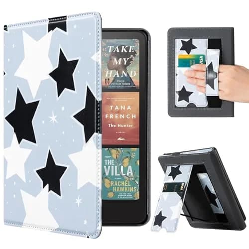 CoBak Case for 7" Kindle Paperwhite 12th Gen & Kindle Colorsoft | Waterproof PU Leather Cover with Auto Wake/Sleep, Foldable Stand & Hand Strap thumbnail 1