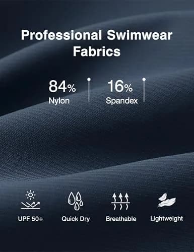 ISEEGZ Swim Board Shorts Women 2.8" Navy | Chlorine-Resistant, High-Waisted, Quick-Dry (70-120 chars) thumbnail 7