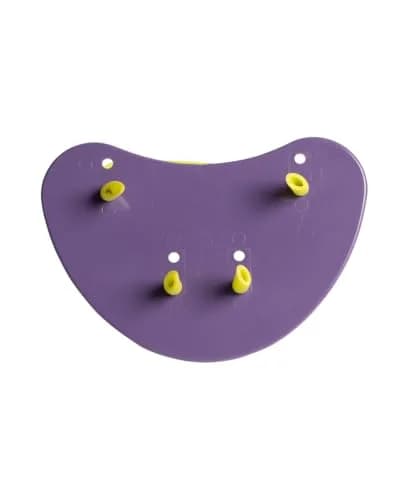 Arena Elite Finger Swimming Paddles Small Plum Purple/Arctic Lime | Improve Stroke Technique & Forearm Power thumbnail 4