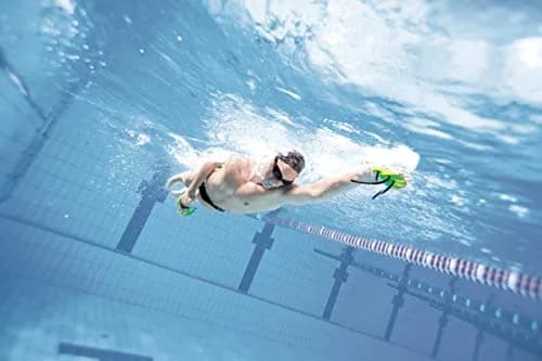 Arena Elite Finger Swimming Paddles Small Plum Purple/Arctic Lime | Improve Stroke Technique & Forearm Power thumbnail 7