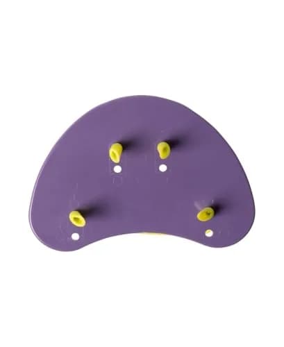 Arena Elite Finger Swimming Paddles Small Plum Purple/Arctic Lime | Improve Stroke Technique & Forearm Power thumbnail 3
