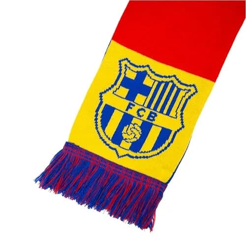 Icon Sports FC Barcelona Soccer Scarf Reversible Acrylic Unisex | Official Licensed Fan Gear thumbnail 4