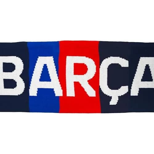 Icon Sports FC Barcelona Soccer Scarf Reversible Acrylic Unisex | Official Licensed Fan Gear thumbnail 5
