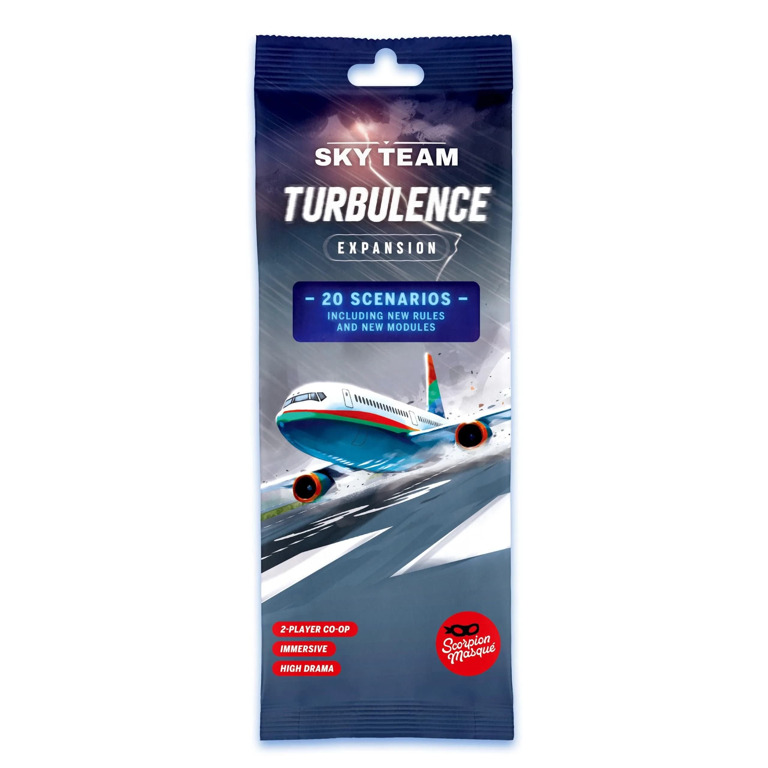 Scorpion Masqué Sky Team Turbulence Expansion Board Game | Ages 12+ | 2 Players - view 2