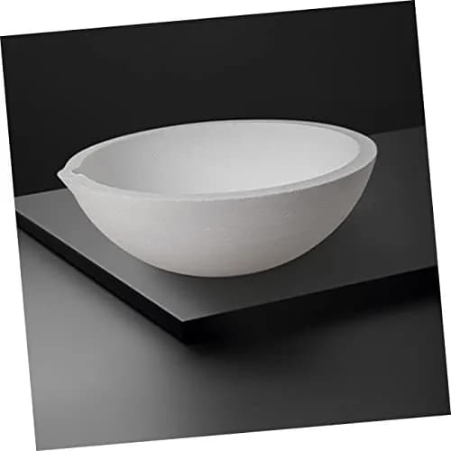 BELLIFFY 1pc Round Evaporating Dish with Spout | Laboratory Evaporating Container for Safe Storage and Evaporation thumbnail 4
