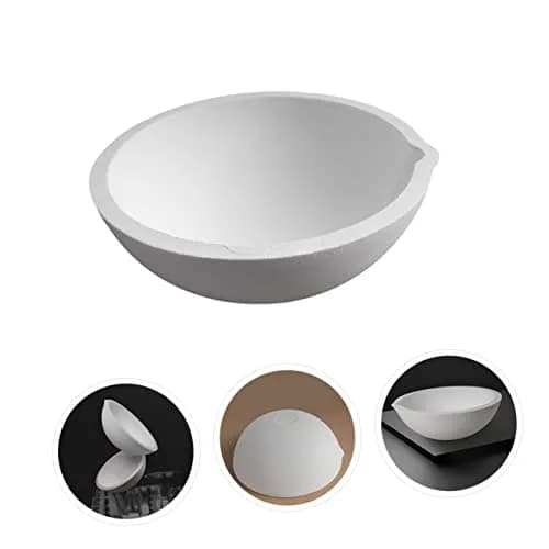 BELLIFFY 1pc Round Evaporating Dish with Spout | Laboratory Evaporating Container for Safe Storage and Evaporation thumbnail 8