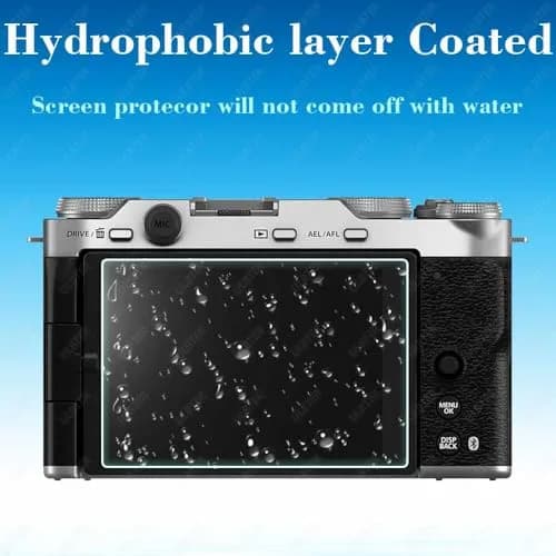ULBTER Tempered Glass Screen Protector for Fujifilm X-M5 Camera | 3-Pack, 9H Hardness, Bubble-Free thumbnail 5