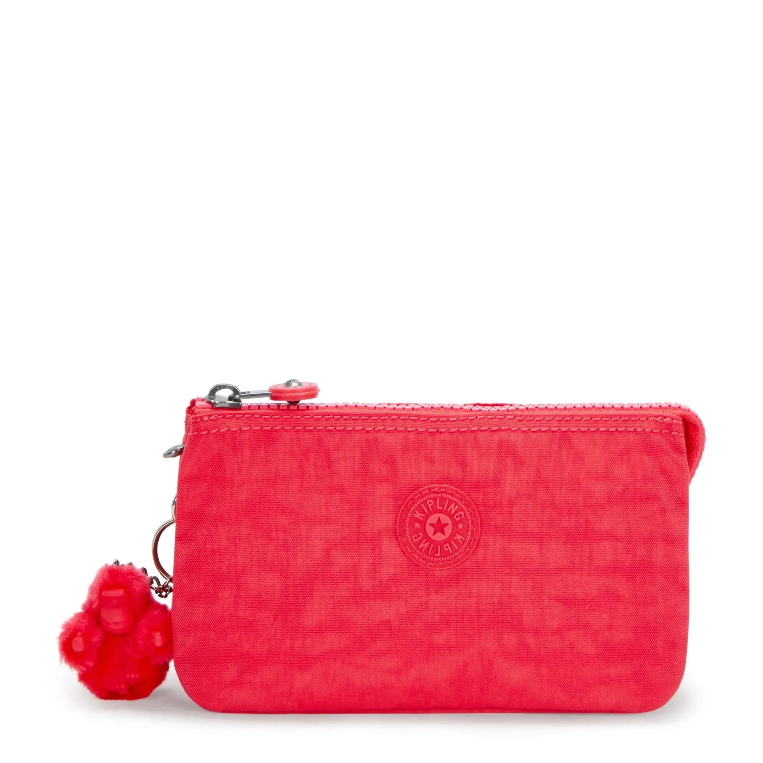 Kipling Creativity Large Pouch Cosmetic Bag 18.4cm (7.25"L x 4.25"H x 1.5"D) | Versatile Travel Organizer