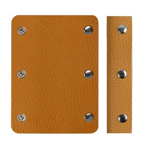 bociloy Leather Handbag Handle Wrap Covers 130x90mm | Soft PU Leather for Tote & Travel Bags thumbnail 1