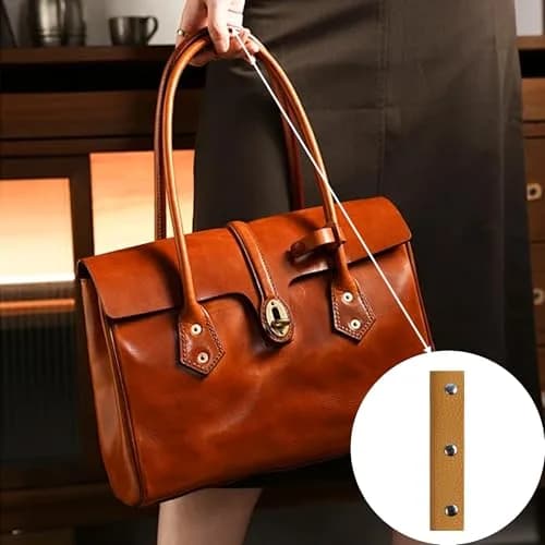 bociloy Leather Handbag Handle Wrap Covers 130x90mm | Soft PU Leather for Tote & Travel Bags thumbnail 5
