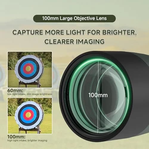 SVBONY SV28 Spotting Scope 25-75x100mm | High Magnification Optics for Target Shooting & Birdwatching thumbnail 2
