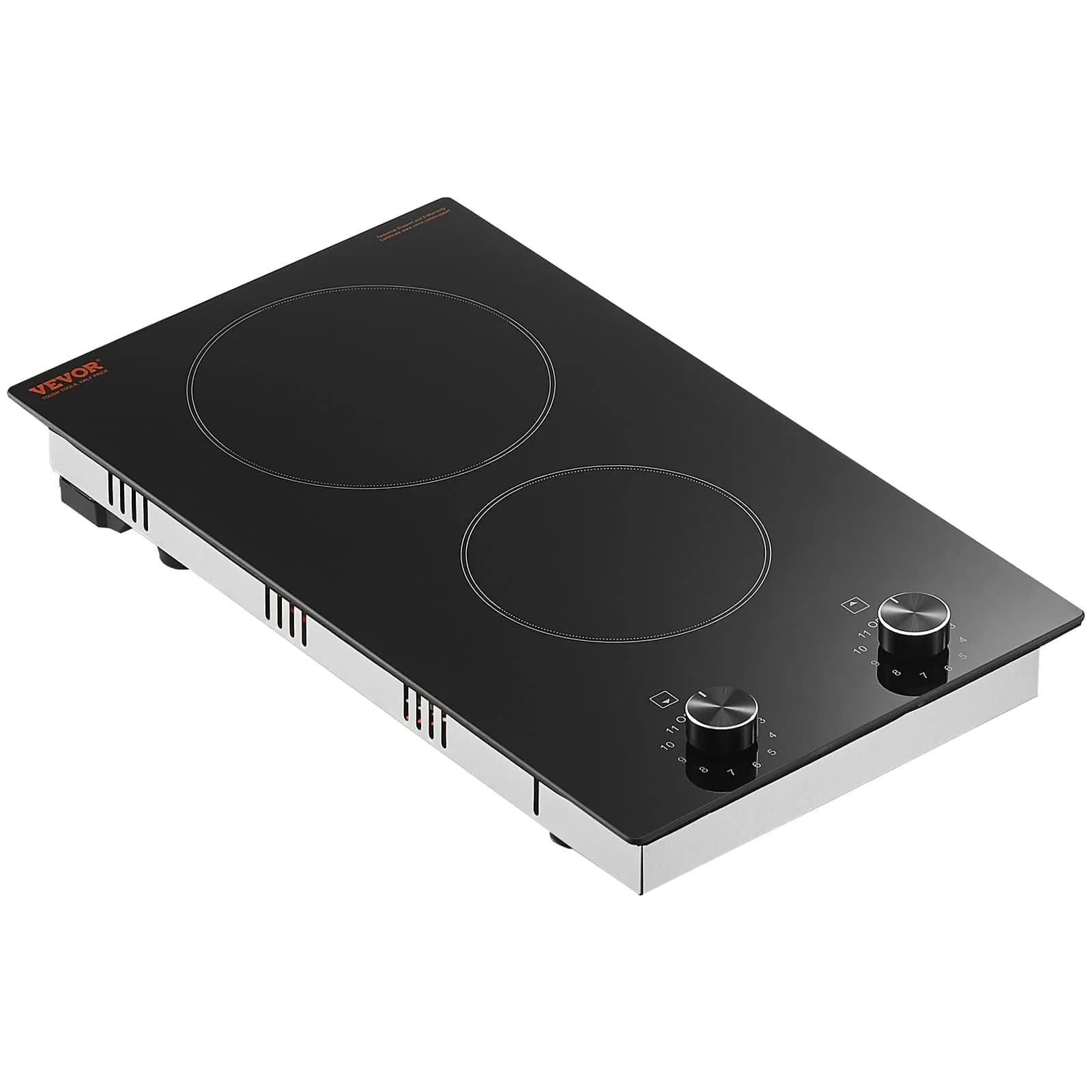 VEVOR 12-inch Built-in Electric Ceramic Cooktop 3000W | 220V Compatible with 11 Heat Levels - view 9