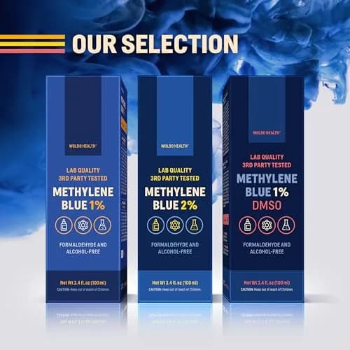 WoldoHealth Methylene Blue 1% Drops 3.4 Fl Oz | USP Pharmaceutical Grade Laboratory Reagent thumbnail 8