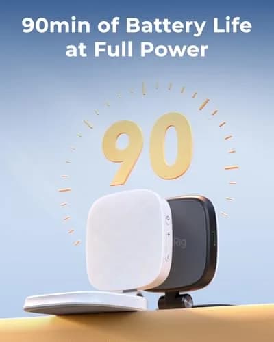 SmallRig Magnetic Selfie Light with Mirror, White | 360° Fill Light Coverage for Content Creation thumbnail 6