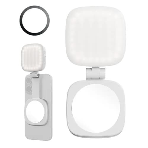 SmallRig Magnetic Selfie Light with Mirror, White | 360° Fill Light Coverage for Content Creation thumbnail 1