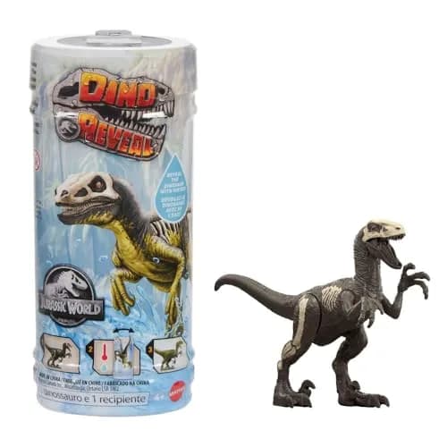 Mattel Jurassic World Dino Reveal Dinosaur Toy 8 inches | Color Change Surprise for Kids 4+ thumbnail 5