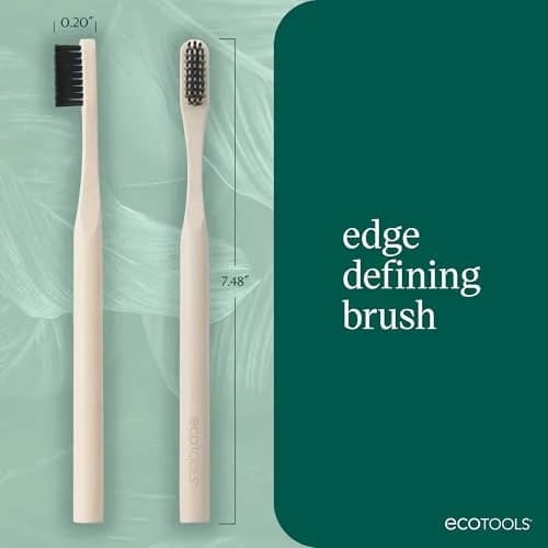 EcoTools Edge Defining Hairbrush for Baby Hair | Eco-Friendly Bamboo, Precise Control (70-120 chars) thumbnail 4