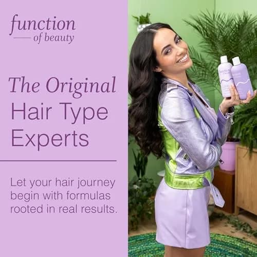 Function of Beauty Wavy Hair Mousse for Styling - Anti-Frizz, Lightweight Hold, 7 fl oz | Supports Natural Waves & Frizz Control thumbnail 7