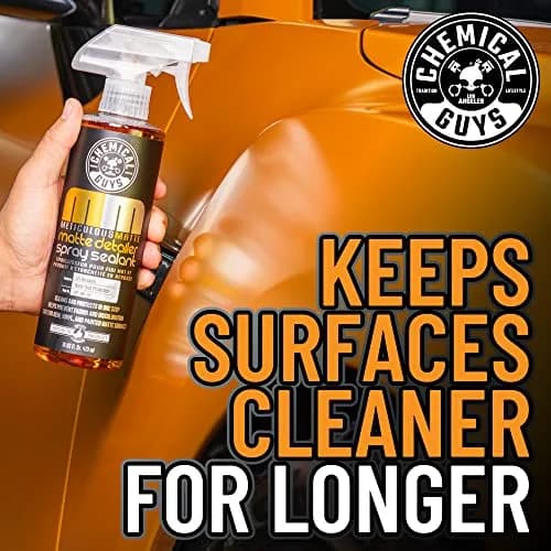 Chemical Guys Meticulous Matte & Satin Finish Detailer & Sealant 946ml (32 Fl Oz) | Cleans Without Adding Gloss thumbnail 5