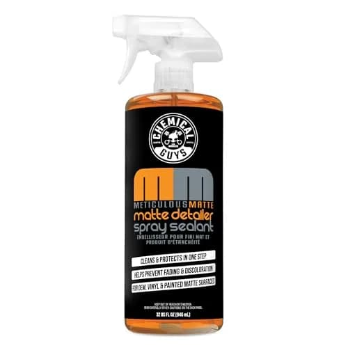 Chemical Guys Meticulous Matte & Satin Finish Detailer & Sealant 946ml (32 Fl Oz) | Cleans Without Adding Gloss thumbnail 1