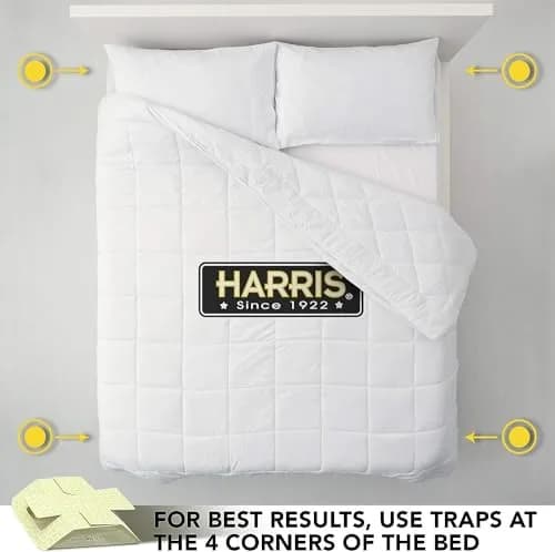 Harris Bed Bug Early Detection Glue Traps 8 Traps (Pack of 2) | Discreet Monitoring for Indian Homes thumbnail 5