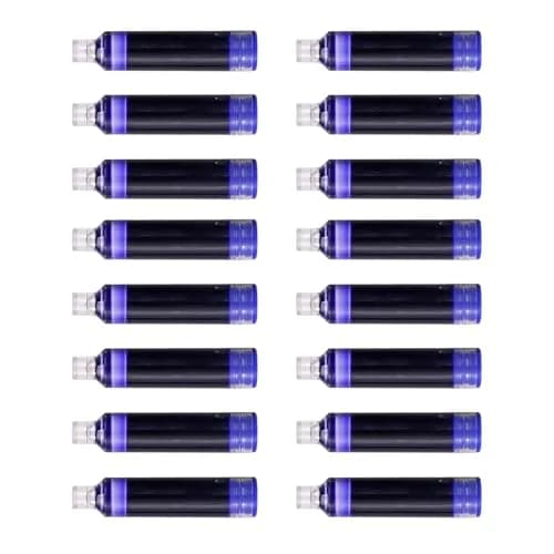 WRITECH W-1784 Cartridge Blue Ink 16ct | Smooth, Long-Lasting Fountain Pen Refill thumbnail 4