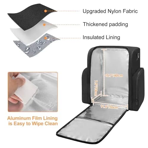 Yarwo Carrying Case Compatible with Baby Brezza Formula Pro Advanced (WiFi) | Insulated, Durable Nylon, Travel-Ready thumbnail 4
