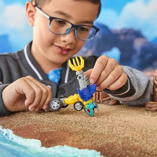 Transformers Sky-Byte Cyber Changers 4-inch Action Figure | Quick Change to Car Mode for Kids 6+ thumbnail 5