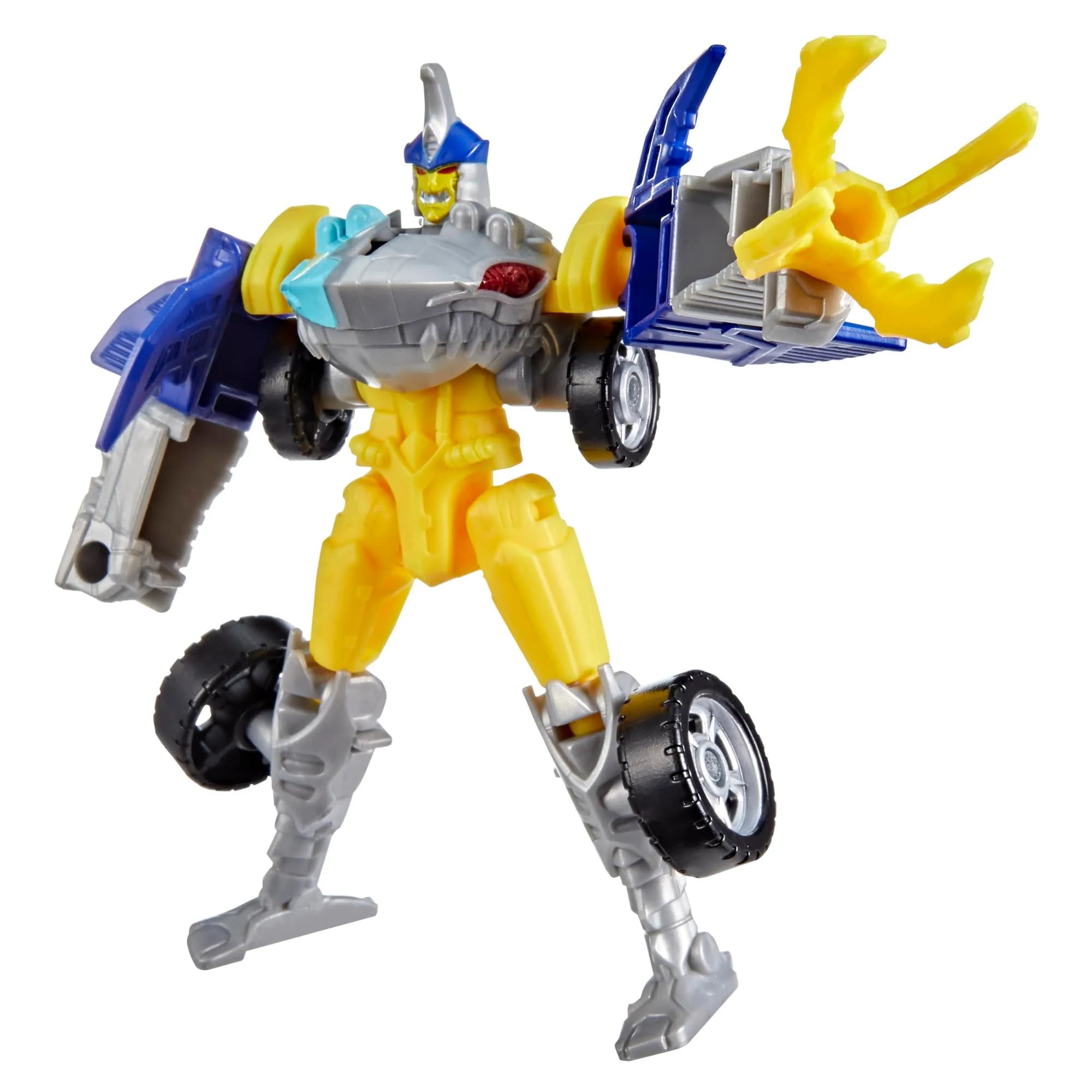 Transformers Sky-Byte Cyber Changers 4-inch Action Figure | Quick Change to Car Mode for Kids 6+