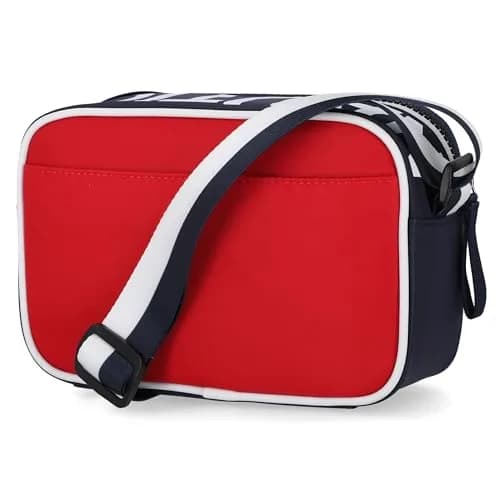 Nautica High Seas Camera Crossbody Bag Bilateral Red | Lightweight & Stylish Travel Purse thumbnail 4