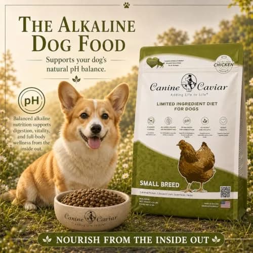 Canine Caviar Small Breed Dry Dog Food Chicken & Ground Oats 11 lb | Grain-Free, pH Balanced thumbnail 6