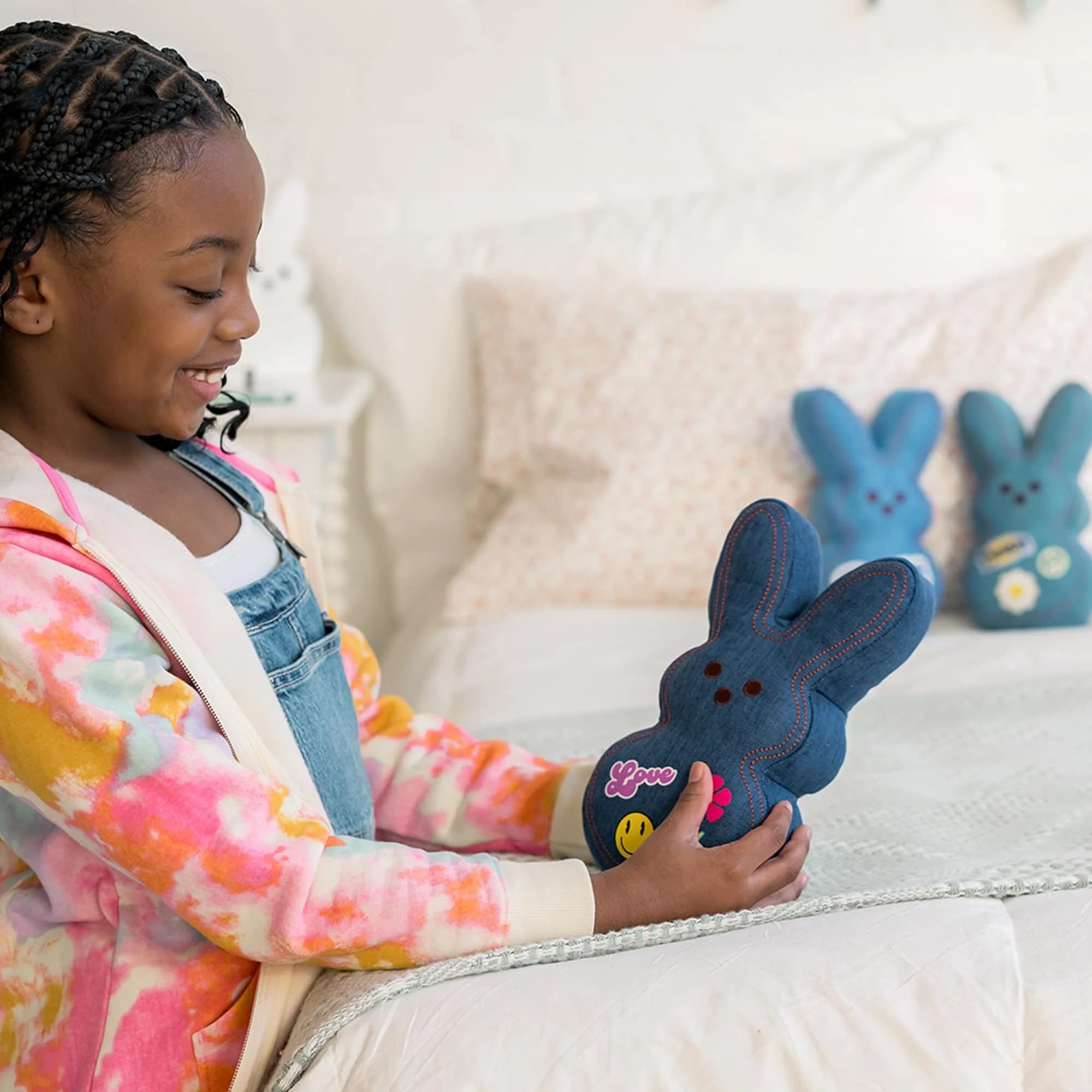 Animal Adventure PEEPS Bunny Plush Toy 9" | Officially Licensed Easter Buddy - view 6