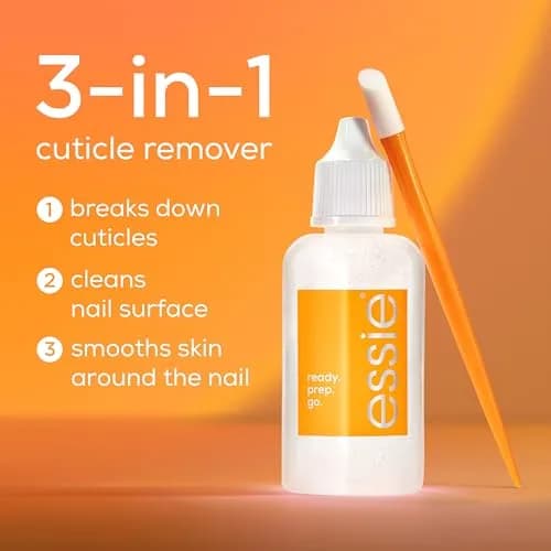 essie vegan nail care, cuticle remover, 1 fl oz | Softens & Preps for Manicure thumbnail 2