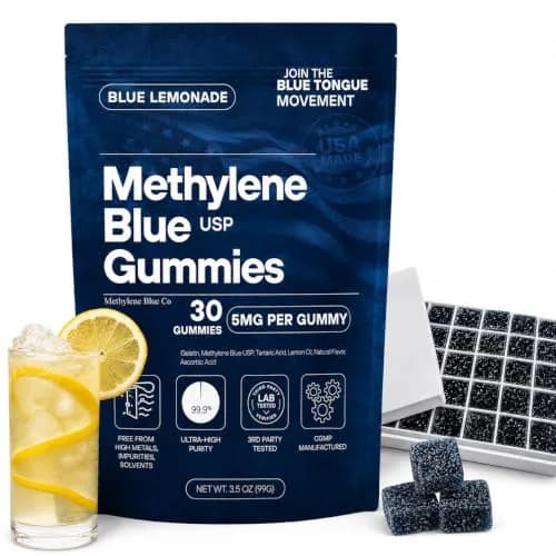 Methylene Blue Co Methylene Blue Gummies 5mg (30 Count) thumbnail 1