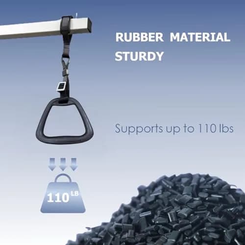 MUROCEA Bed Trapeze for Elderly | Bed Mobility Support, Supports 50kg, Adjustable Rope thumbnail 3