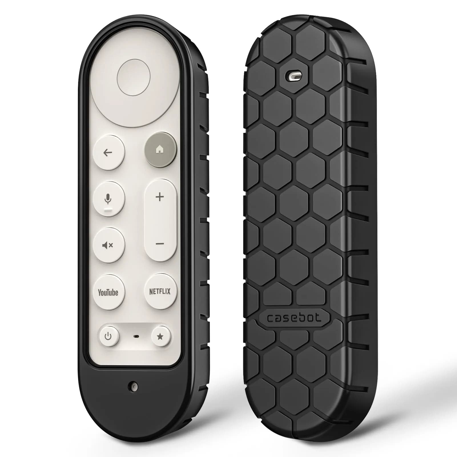 FINTIE Protective Case for Google TV Streamer (4K) Voice Search Remote 2024 | Silicone Cover for Google TV Remote