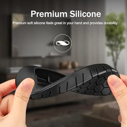 FINTIE Protective Case for Google TV Streamer (4K) Voice Search Remote 2024 | Silicone Cover for Google TV Remote thumbnail 5