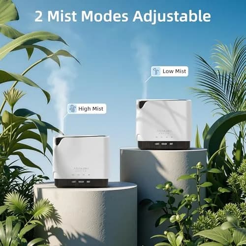 ASAKUKI Large 700ml Essential Oil Diffuser Humidifier | Ultrasonic Aroma Diffuser for Home & Large Spaces thumbnail 5