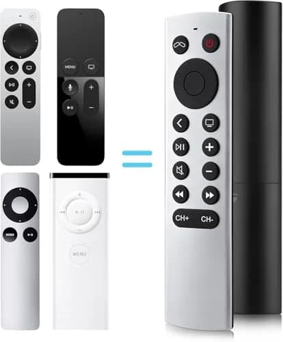 LOUTOC Replacement Remote Control for Apple TV 4K/HD (1st-3rd Gen) | Infrared Universal Remote thumbnail 1