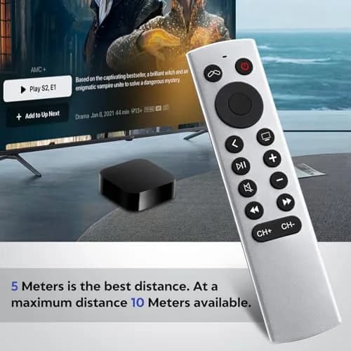 LOUTOC Replacement Remote Control for Apple TV 4K/HD (1st-3rd Gen) | Infrared Universal Remote thumbnail 7