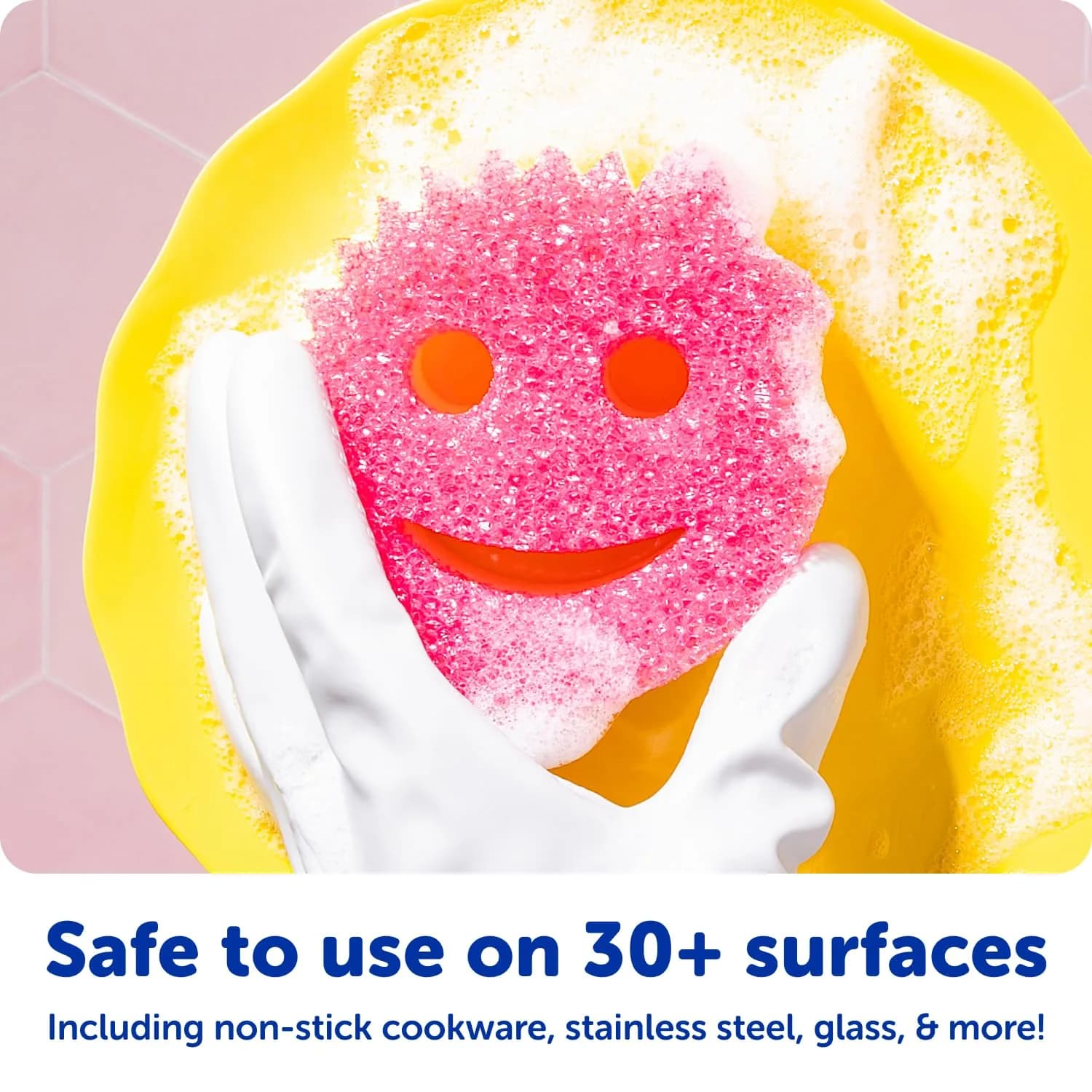 Scrub Mommy Exclusive 9-Count Kitchen Sponge Set | Dual-Sided Non-Scratch Cleaning Sponges - view 5