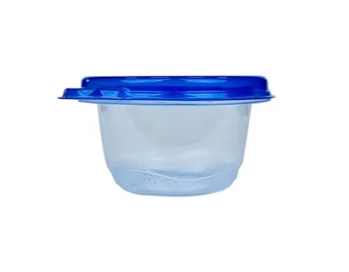 Glad Mini Round Food Storage Containers with Lids, 4 Oz, 8 Count | Compact Snack & Lunch Pack thumbnail 4