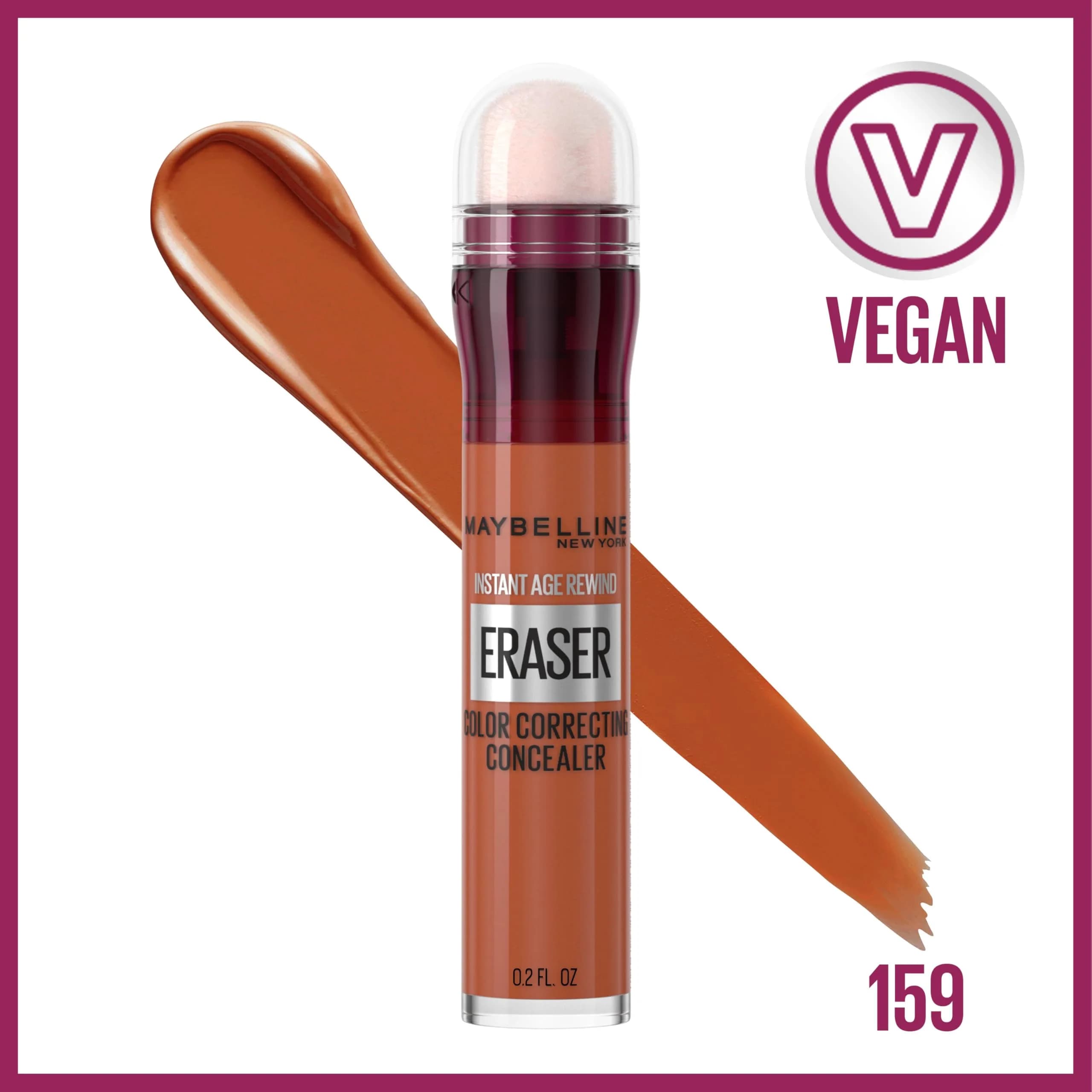Maybelline Instant Age Rewind Color Correcting Concealer Orange 5ml (0.2 Fl Oz) (Pack of 1) | Fool-proof color correcting in a click - view 2