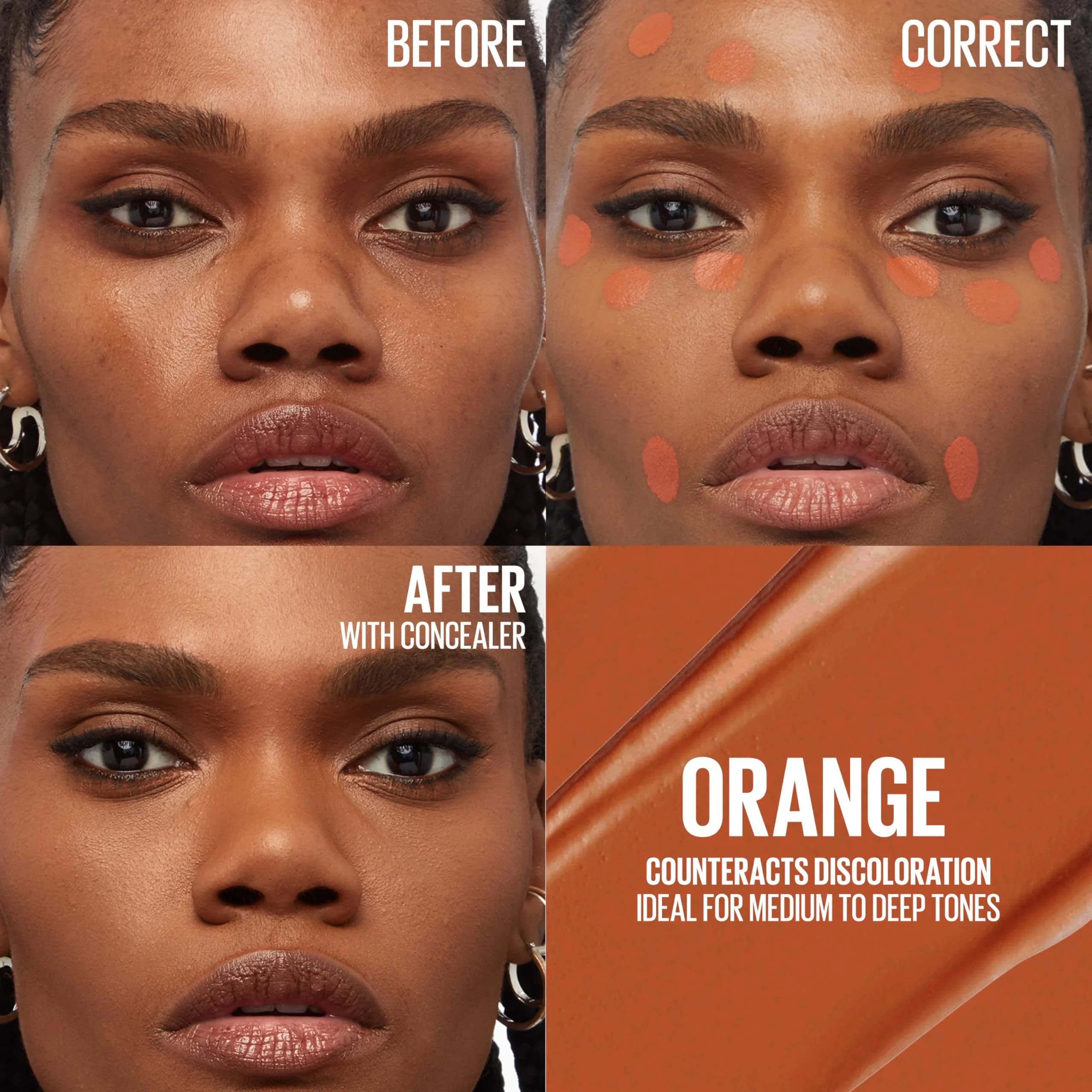Maybelline Instant Age Rewind Color Correcting Concealer Orange 5ml (0.2 Fl Oz) (Pack of 1) | Fool-proof color correcting in a click - view 3