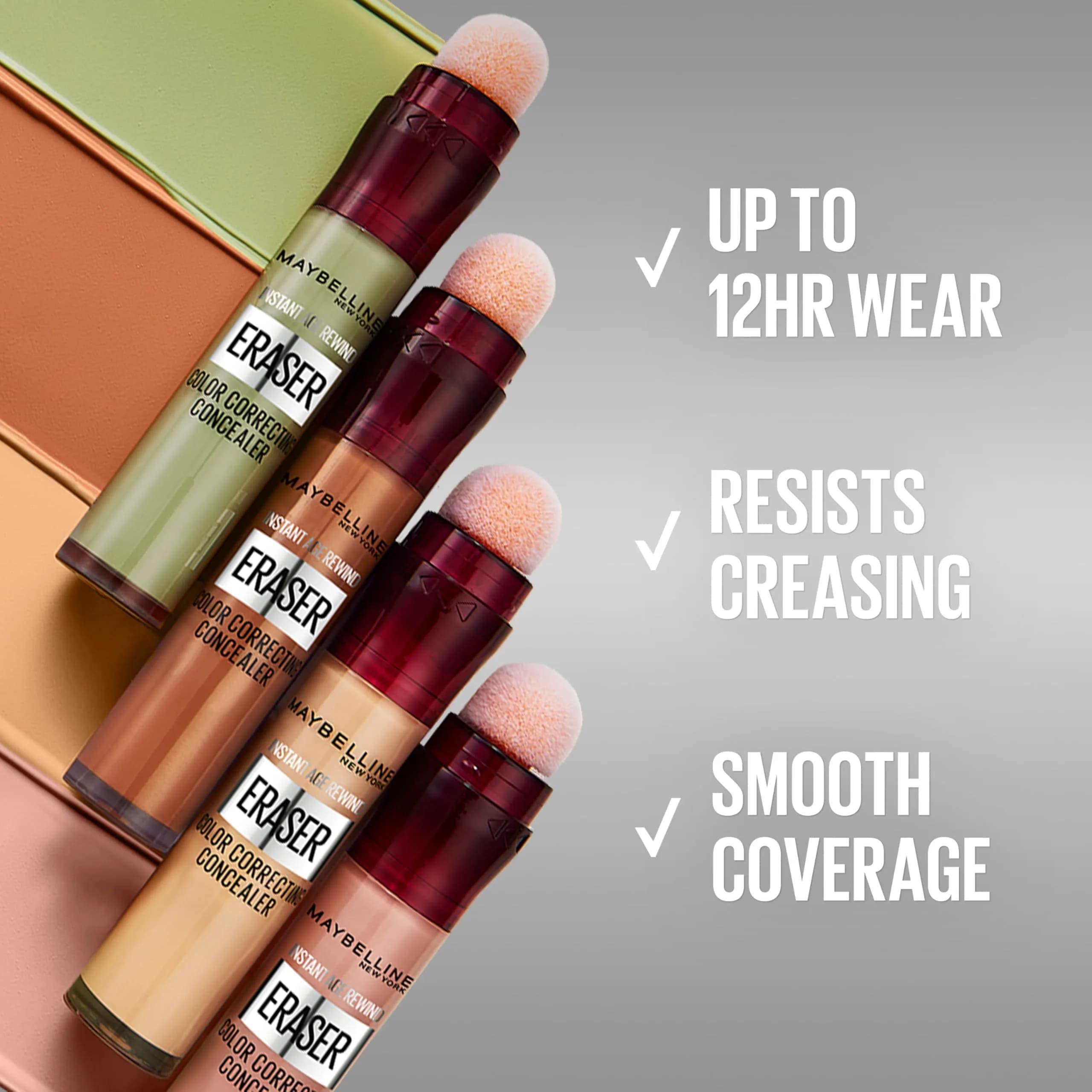 Maybelline Instant Age Rewind Color Correcting Concealer Orange 5ml (0.2 Fl Oz) (Pack of 1) | Fool-proof color correcting in a click - view 4