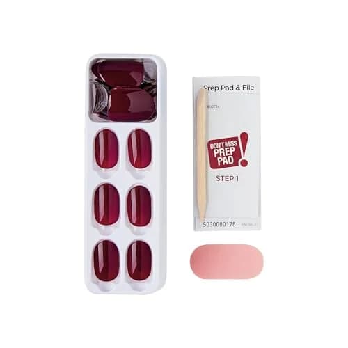 imPRESS No Glue Mani Press On Nails Kit Over You | Short, Glossy Gel Finish, PureFit Technology thumbnail 4