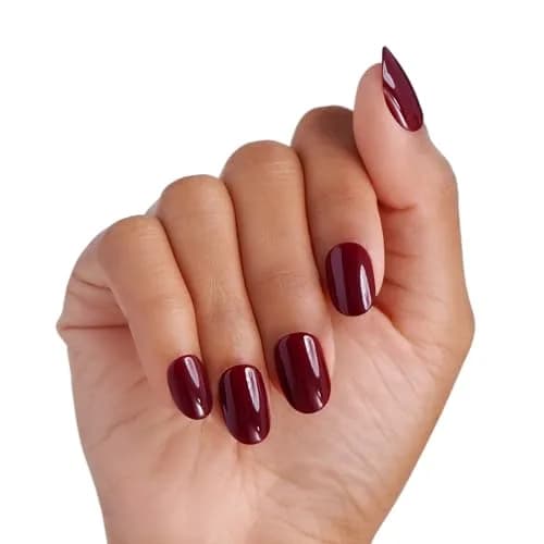 imPRESS No Glue Mani Press On Nails Kit Over You | Short, Glossy Gel Finish, PureFit Technology thumbnail 2